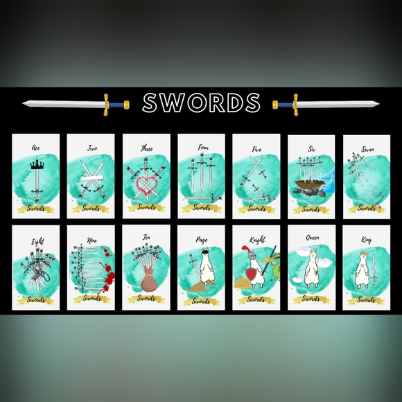 Llama Tarot Deck - Picture 3 of 6